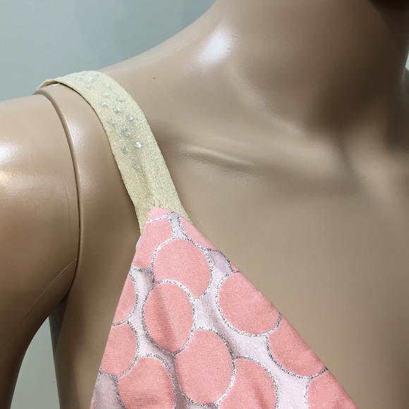 Cynthia Rowley Pink & Silver Dot Dress - Picture 2 of 8